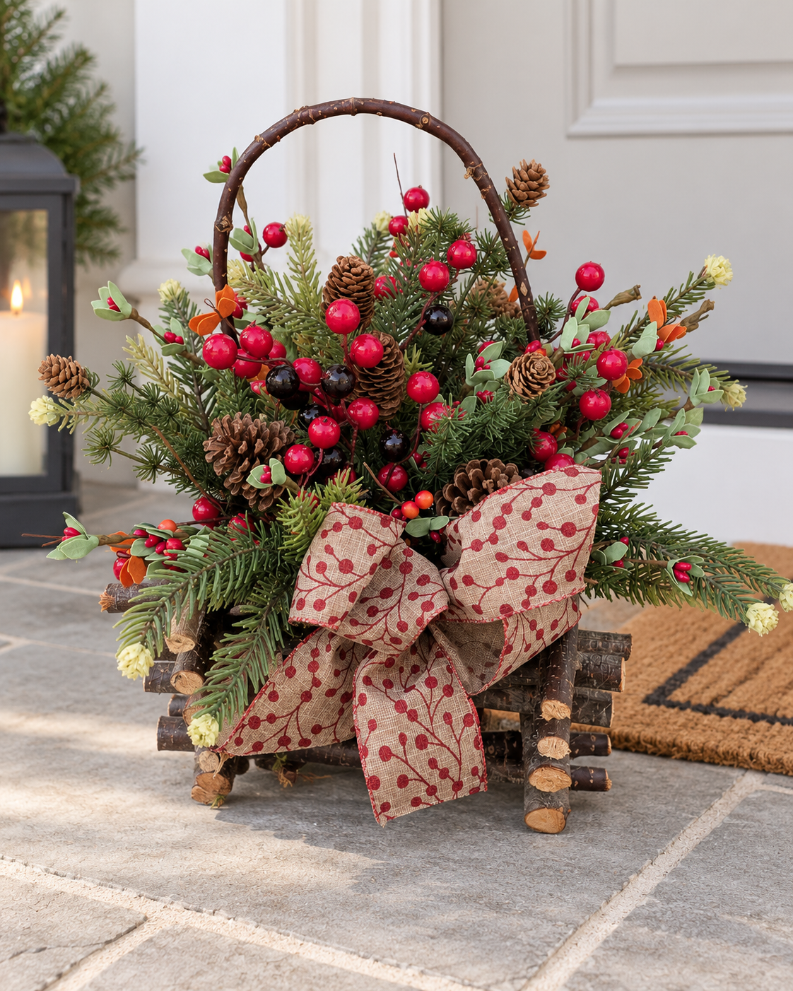 Berry Log Basket