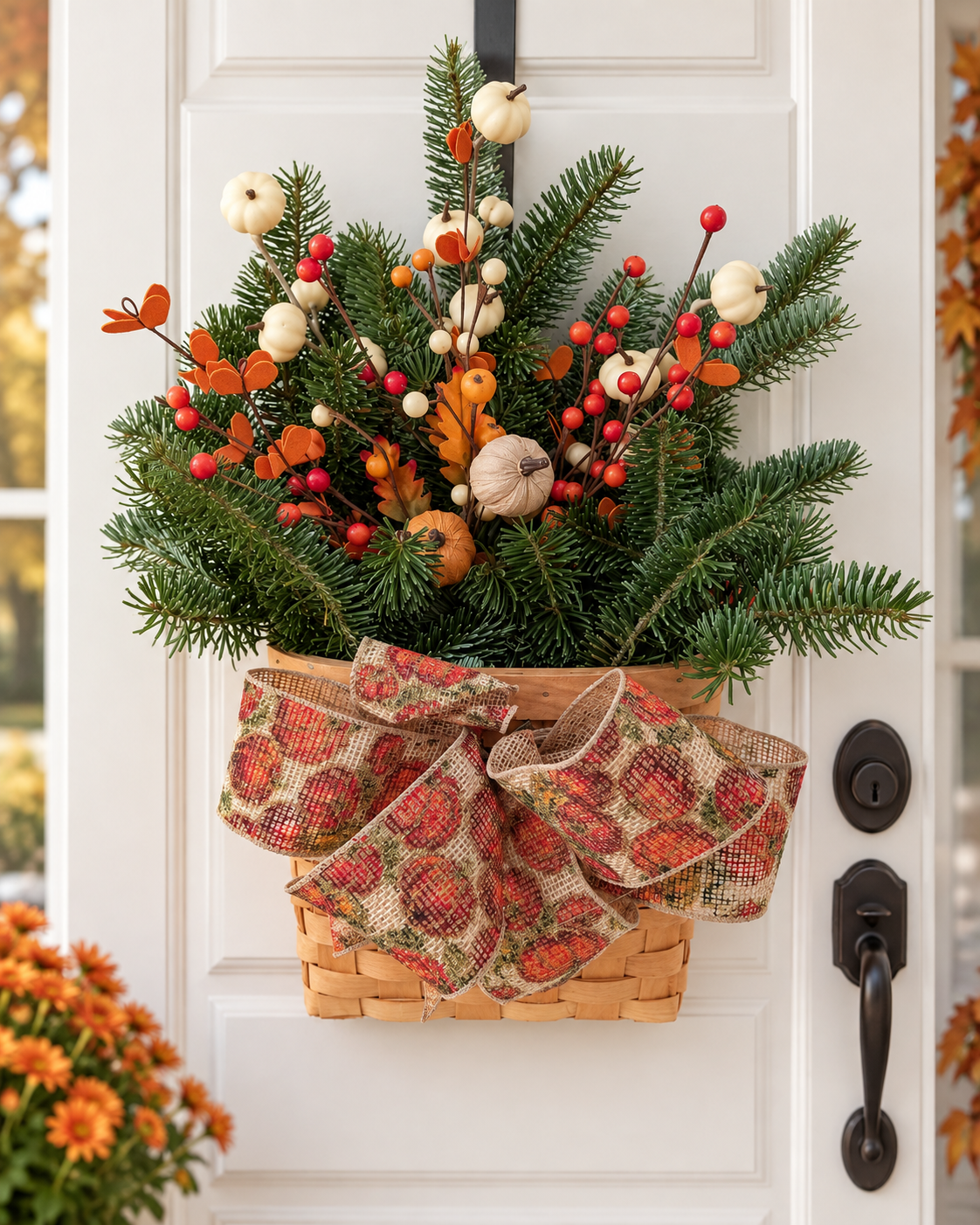 Thanksgiving Wall Basket