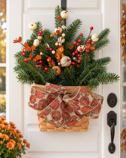 Thanksgiving Wall Basket