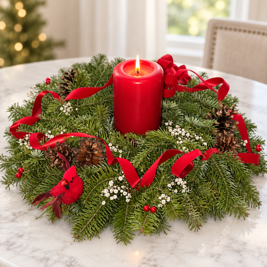 Classic Balsam Centerpiece