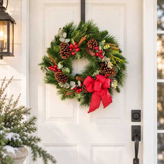Eucalyptus-Berry Wreath