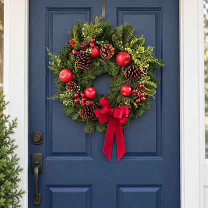 Apple-Berry Wreath