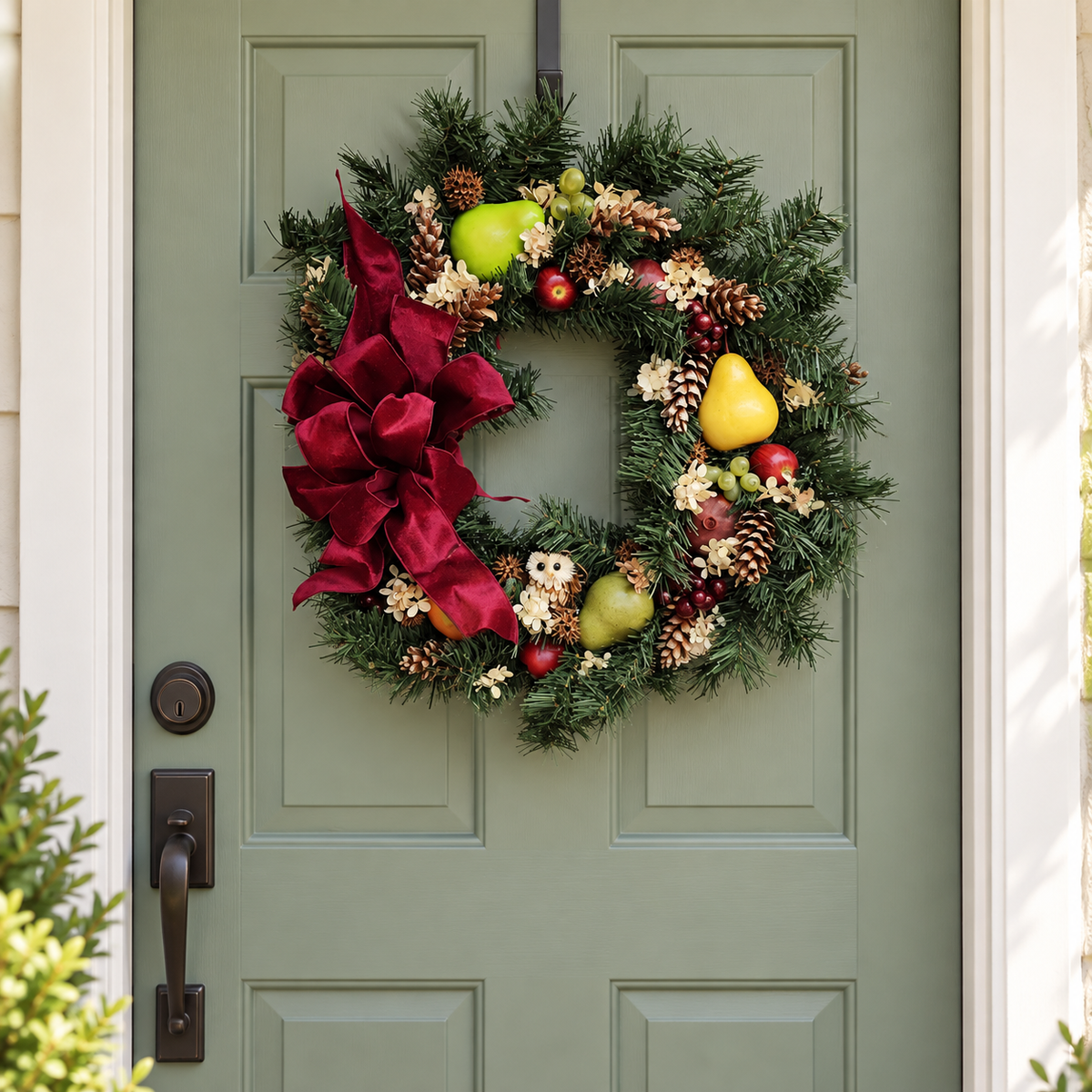 Winter Fruit Wreath