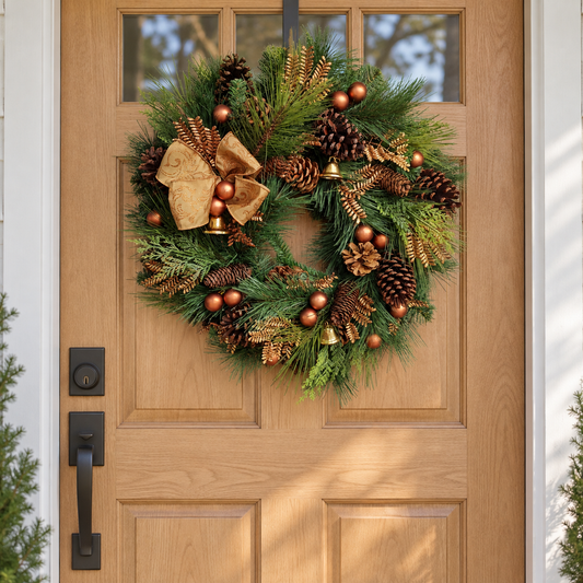 Shimmer & Pine Wreath